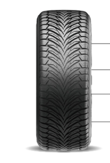 1 Fitclime FSR-401 Tires